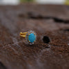 Turquoise Embrace Ring - Additional Image