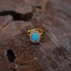 Turquoise Embrace Ring - Additional Image