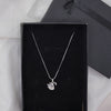 Sawn-Shaped Silver Necklace - Additional Image