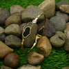 Black heart Gold Bracelet - Additional Image
