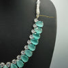 Sea Blue Necklace with Earrings - Additional Image
