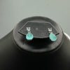 Sea Blue Necklace with Earrings - Additional Image