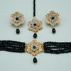 Golden Pendant Set with Studs - Additional Image