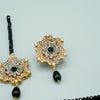 Golden Pendant Set with Studs - Additional Image