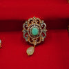 Gold & Green Choker Set - Additional Image