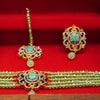 Gold & Green Choker Set - Additional Image