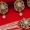 Gold & Pink Choker Set - Additional Image