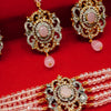 Gold & Pink Choker Set - Additional Image