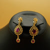 Pink Stone Necklace Set - Additional Image