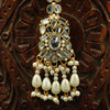 Golden Bindiya with White Pearls - Additional Image
