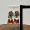 Multicolor Jhumkas - Additional Image