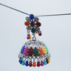 Rainbow Bloom Jhumkas - Additional Image