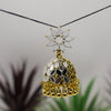 Golden Mirror Jhumkas - Additional Image