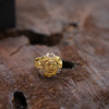 ornate gold ring - Additional Image