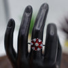 Emerald Radiance Ring Red color - Additional Image