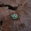 Emerald Radiance Ring green color - Additional Image