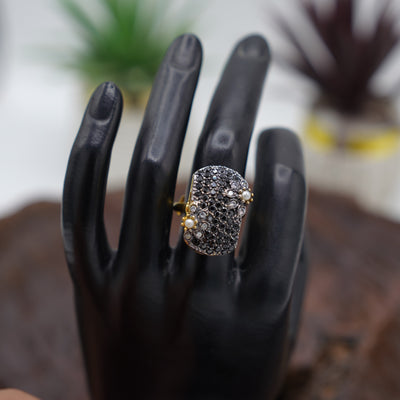 Black Pearl Ring