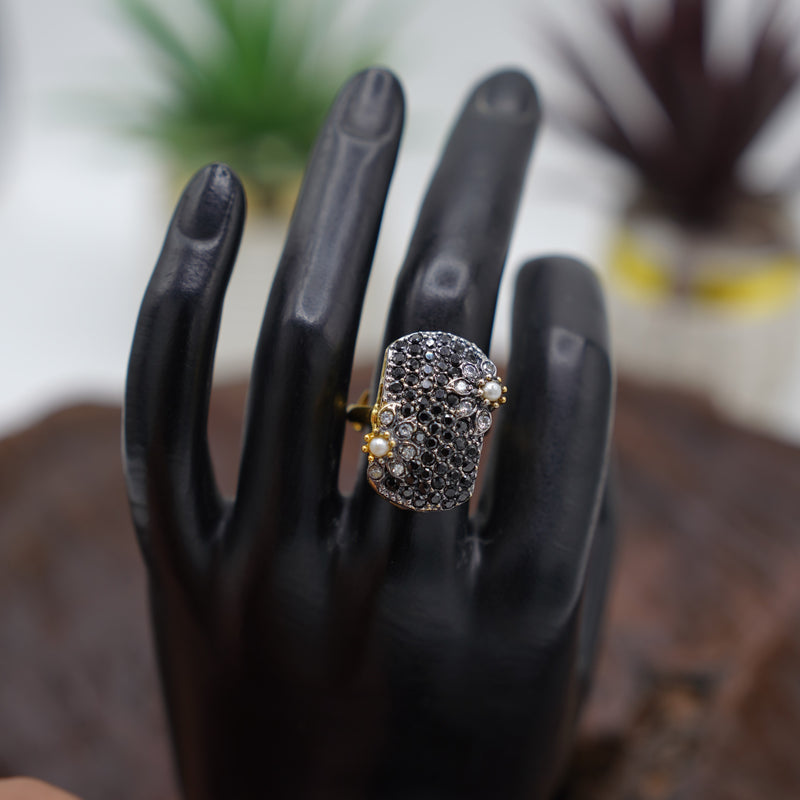 Black Pearl Ring