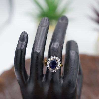 Blue Gem Ring