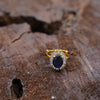 Blue Gem Ring - Additional Image