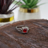 Red Gemstone Ring - Additional Image