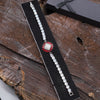 Red & White Gemstone Bracelet - Additional Image