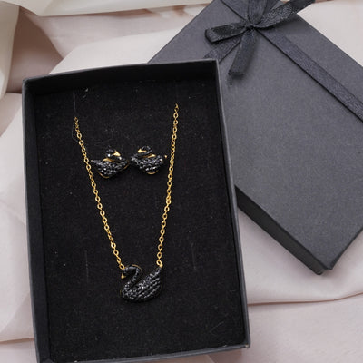 Black Swan Jewelry Set
