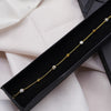 Beaded Gold Bracelet - Additional Image