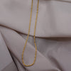 Twisted Gold Rope Chain Necklace - Additional Image
