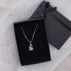 Swan-Shaped Silver Necklace - Additional Image