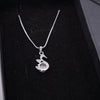 Swan-Shaped Silver Necklace - Additional Image