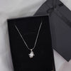 Dolphine shape silver pendent - Additional Image