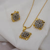 Gold Floral Diamond Set - Additional Image