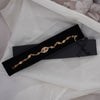 Gold Oval Gem Bracelet - Additional Image