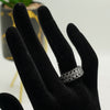 Silver Cluster Gem Ring - Additional Image