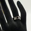 Black & Silver Segment Ring - Additional Image