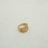Gold Mesh Diamond Ring - Additional Image