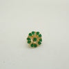 Green Petal Statement Ring - Additional Image