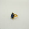 Blue Halo Gem Ring - Additional Image