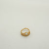 Diamond Cluster Gold Ring - Additional Image