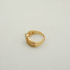 Diamond Cluster Gold Ring - Additional Image