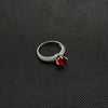 Red & Silver Ring - Additional Image
