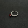 Red & Silver Ring - Additional Image