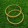 Floral Gold Bangles - Additional Image