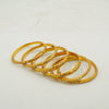 Gold Glitter Bangle Set - Additional Image