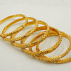 Gold Glitter Bangle Set - Additional Image