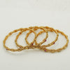 Red & White Stone Bangles - Additional Image