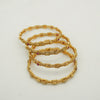 Red & White Stone Bangles - Additional Image