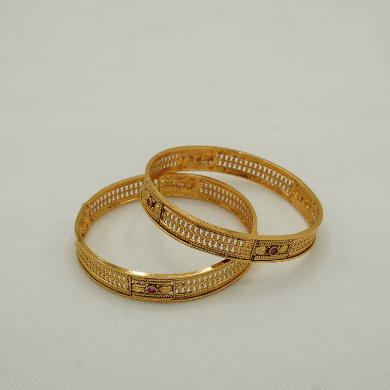 Gold Leaf Bangles