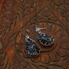 Blue & Silver Earrings - Additional Image